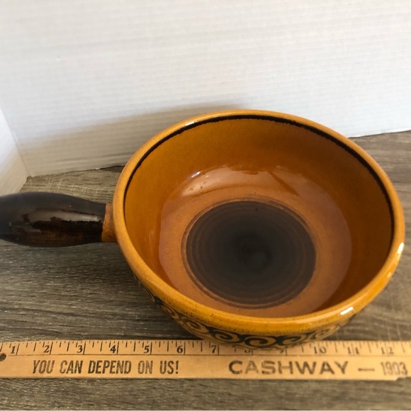 Vtg Landert Stoneware Fondue Pot - Picture 10 of 10